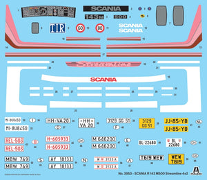 Italeri 3950 Scania R143 M 500 Streamline 4x2 1/24 – imagen 8