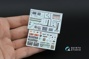 Quinta Studio QD35131 BM-30 Smerch 3D-Printed &amp;amp; coloured Interior on decal paper (Meng) 1/35 – zdjęcie 13