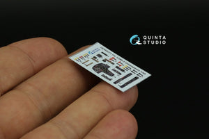 Quinta Studio QD48271 Hs 129B-2 3D-Printed &amp;amp; coloured Interior on decal paper (Hasegawa) 1/48 – imagen 9