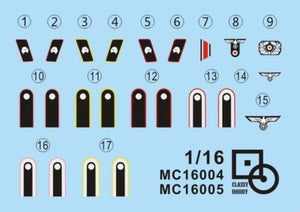 Classy Hobby MC16004 1/16 Équipage de Panzer allemand de la Seconde Guerre mondiale (conducteur) – image 4