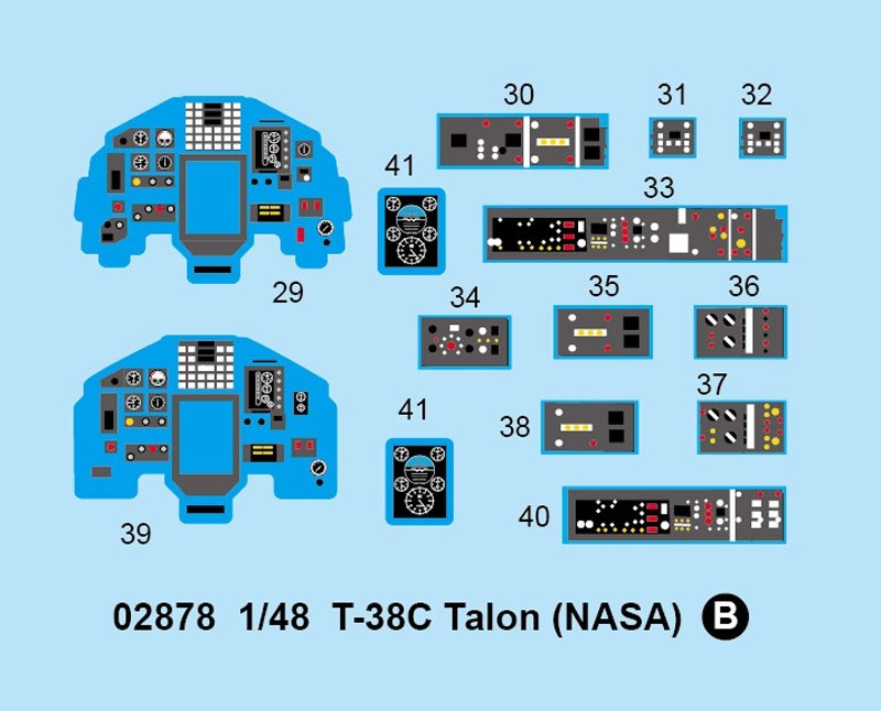 Trumpeter 02878 T-38C Talon NASA – immagine 5