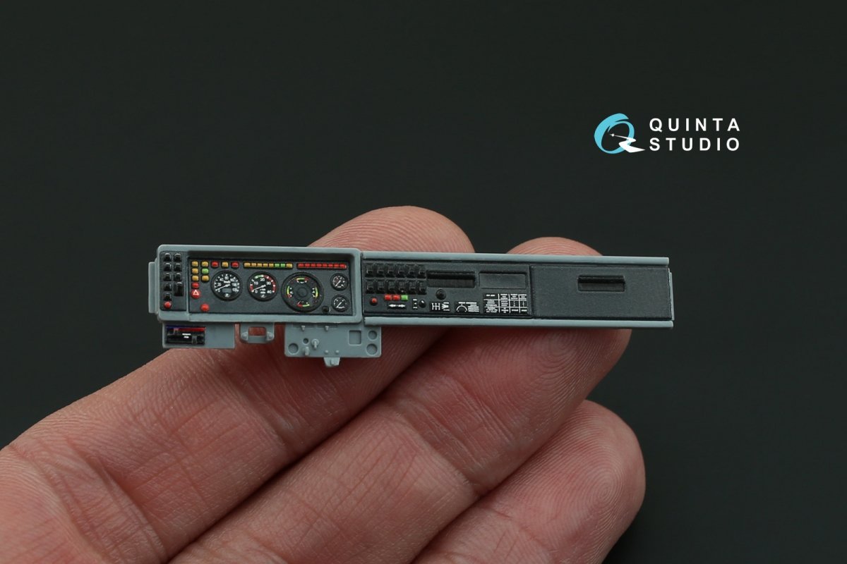Quinta Studio QD35003 KAMAZ 5350 Mustang Family 3D-Printed &amp;amp; coloured Interior on decal paper (for Zvezda kits) 1/35 – imagen 8