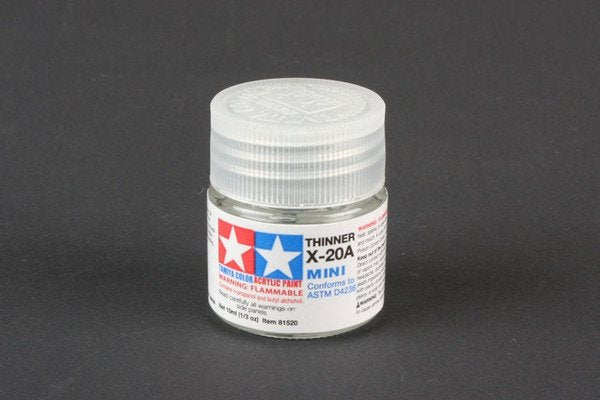 Tamiya X-20A rozcieńczalnik do farb akr. 10ml. (81520) – imagen 2