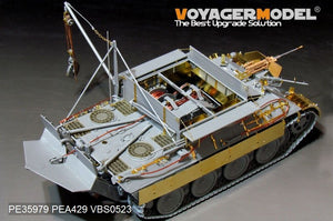Voyager Model PE35979 WWII German Bergepanther Ausf.A (Early type,Panther A tool holders) Basic For TAKOM 2101 1/35 – imagen 7
