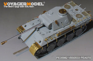Voyager Model PE35982 WWII German Panther D Tank Early version Basic For TAKOM 2103 1/35 – imagen 4