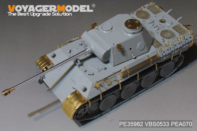 Voyager Model PE35982 WWII German Panther D Tank Early version Basic For TAKOM 2103 1/35 – imagen 4