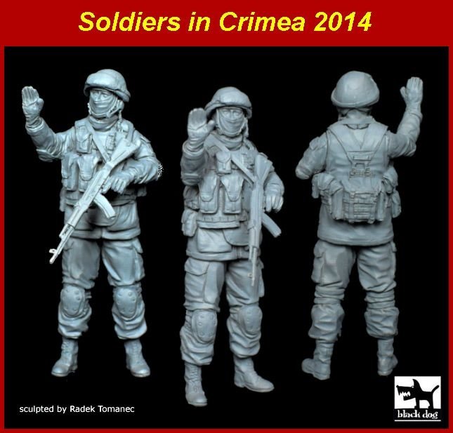 Black Dog F35100 Soldier in Crimea N°1 1/35 – imagen 3