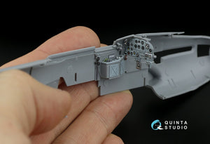 Quinta Studio QD48236 IL-2 1943 (two-seat) 3D-Printed &amp;amp; coloured Interior on decal paper (for Zvezda kit) 1/48 – Bild 6