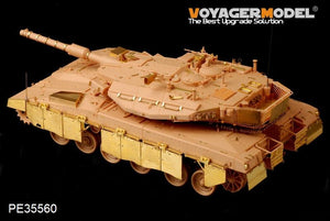 Voyager Model PE35560 IDF Merkava Mk.3D MBT(LIC) w/chains (FOR HOBBYBOSS 82476) 1/35 – immagine 2