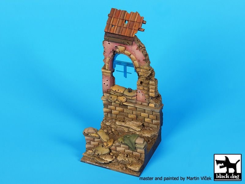 Black Dog D35103 House ruin Italy 1944 base 1/35 – imagen 2