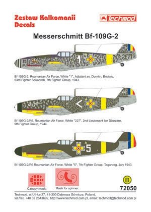 Techmod 72050 - Messerschmitt Bf 109G-2 1/72 – Bild 2
