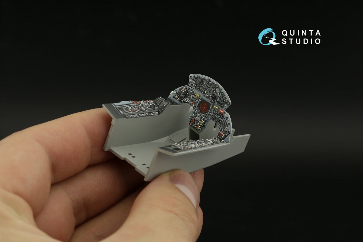 Quinta Studio QDS-32180 F-104S 3D-Printed coloured Interior on decal paper (Italeri) (small version) 1/32 – imagen 8