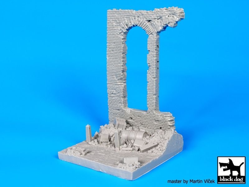 Black Dog D35046 Factory ruin base 1/35 – imagen 6