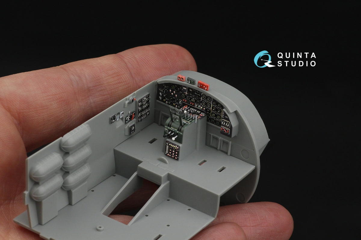 Quinta Studio QDS-48561 Boeing B-17G 3D-Printed &amp;amp; coloured Interior on decal paper (HK models) (small version) 1/48 – imagen 13