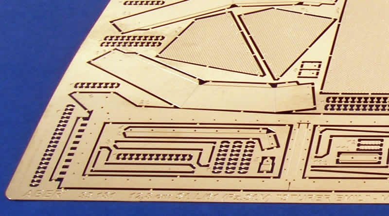 Aber 35181 German tank destroyer 12,8 cm Sf. L/61 (Pz.Sf.V) Sturer Emil- vol. 2 - additional set - fenders 1/35 – Bild 2