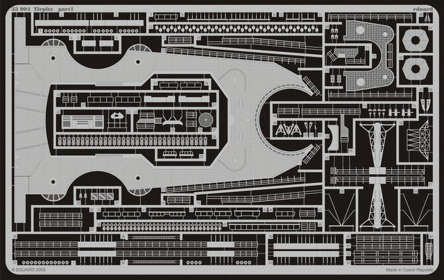 Eduard 53004 Tirpitz 1/350 Tamiya – zdjęcie 3