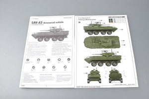 Trumpeter 01521 LAV-A2 8x8 wheeled armoured vehicle 1/35 – immagine 8