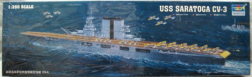 Trumpeter 05607 USS SARATOGA CV-3 1/350