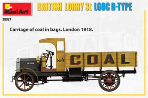 MiniArt 38027 BRITISH LORRY 3T LGOC B-TYPE 1/35 – image 2