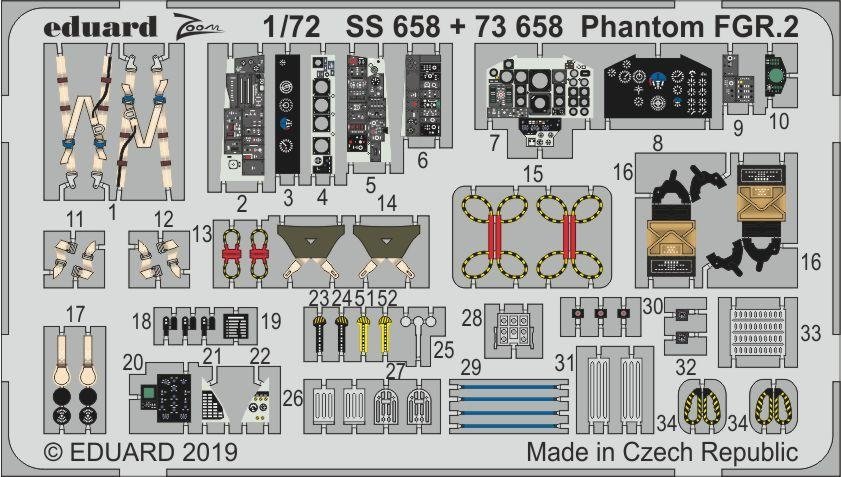Eduard BIG72148 Phantom FGR.2 1/72 AIRFIX – image 5
