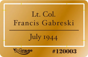 Mirage 120003 Lt. Col. Francis GABRESKI (July 1944) 200mm – imagen 3