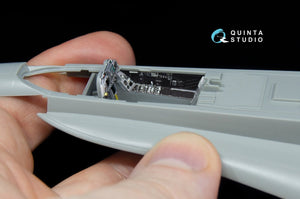 Quinta Studio QD48040 F/A-18С (late) 3D-Printed &amp;amp; coloured Interior on decal paper (for Kinetic) 1/48 – Bild 3