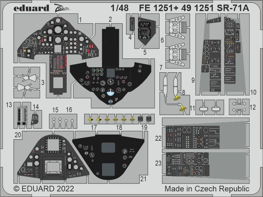 Eduard BIG49329 SR-71A REV 1/48 – zdjęcie 3