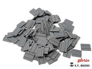 E.T. Model P35-206 WWII Roof Tiles Mendip Type 1/35 ( dachówki ) – Bild 2