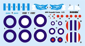 Roden 051 Sopwith F.1/3 Comic 1/72 – zdjęcie 2