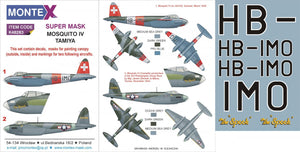 Montex K48283 MOSQUITO IV 1/48
