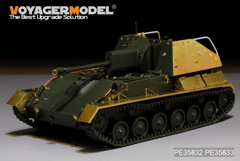 Voyager Model PE35833 WWII Russian SU-76 Self-Propeller Gun fenders (For TAMIYA 35349) 1/35 – immagine 2
