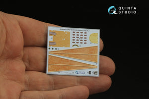 Quinta Studio QD48298 Fokker EV-DVIII 3D-Printed &amp;amp; coloured Interior on decal paper (Eduard) 1/48 – imagen 3