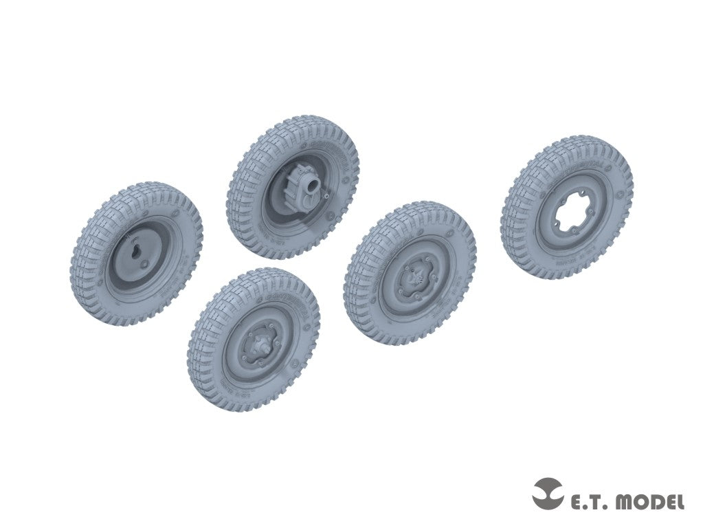 E.T. Model P35-135 WWII German Schwimmwagen Type166 Sagged wheels Narrow For TAMIYA Kit 1/35 – Bild 2