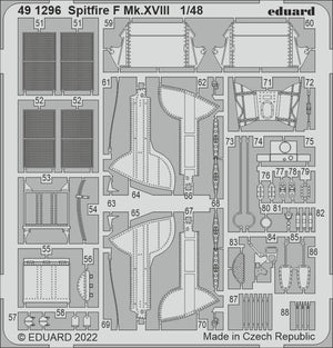 Eduard BIG49348 Spitfire F Mk. XVIII AIRFIX 1/48 – Bild 3