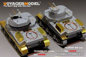 Voyager Model PE35843 WWII British Grant Medium Tank basic For TAKOM 2086 1/35 – imagen 3