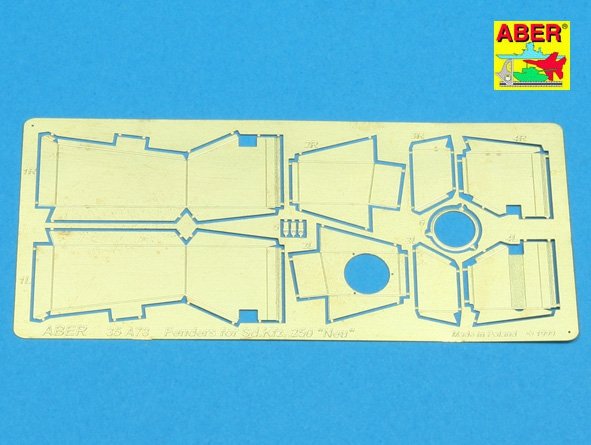Aber 35A073 Ailes pour Sd.Kfz. 250 Neus (1/35)