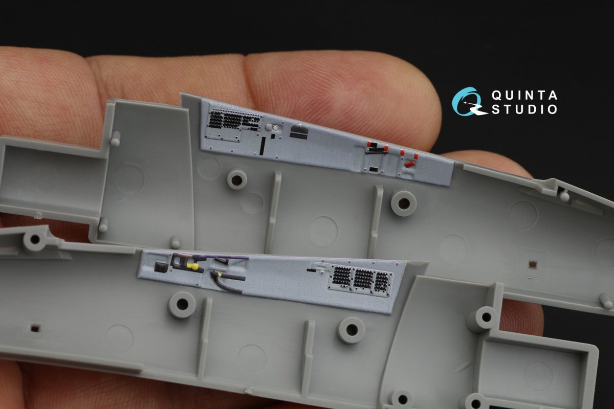 Quinta Studio QD72034 F-15E 3D-Printed &amp;amp; coloured Interior on decal paper (GWH) 1/72 – imagen 3