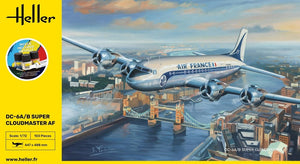 Heller 56315 DC6 Super Cloudmaster Air France - Starter Kit 1/72 – immagine 2