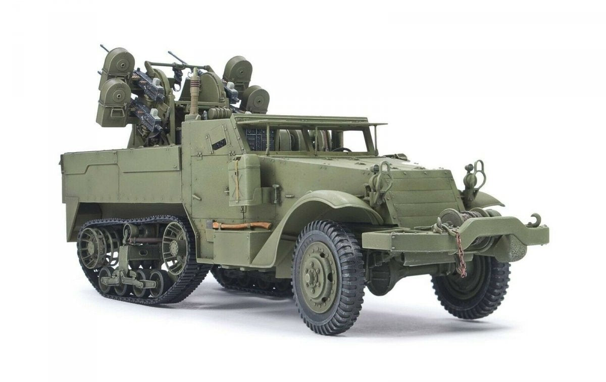 AFV Club 35203 M16 MGMC Meat Chopper Self-propelled anti aircraft gun 1/35 – image 4