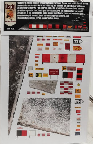 Uschi 3035 Scenic display: Russian PAG-Type Taxiway BLAST EDITION 1/48 – imagen 2