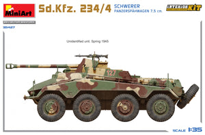 MiniArt 35427 Sd.Kfz. 234/4 SCHWERER PANZERSPÄHWAGEN 7,5 cm. KIT INTÉRIEUR 1/35 – image 8