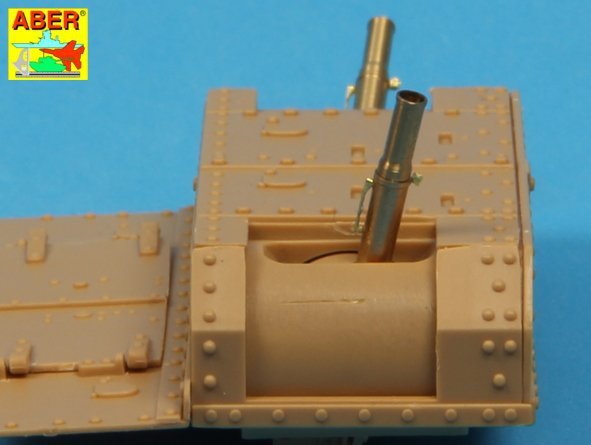 Aber 35L-156 Barrels for British WWI Tank Mark IV – Female 1/35 – imagen 9