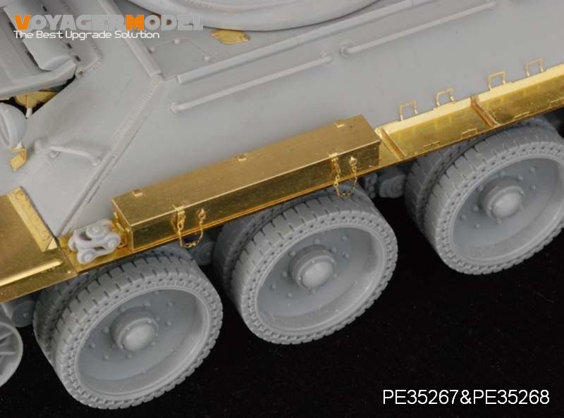 Voyager Model PE35267 WWII Russia T-34/76 No.112 Factory Late Production (For DRAGON 6479/6452) 1/35 – zdjęcie 6