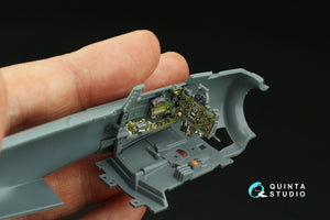 Quinta Studio QD48492 A6M2 Zero Mitsubishi Production 3D-Printed coloured Interior on decal paper (Eduard) 1/48 – immagine 9