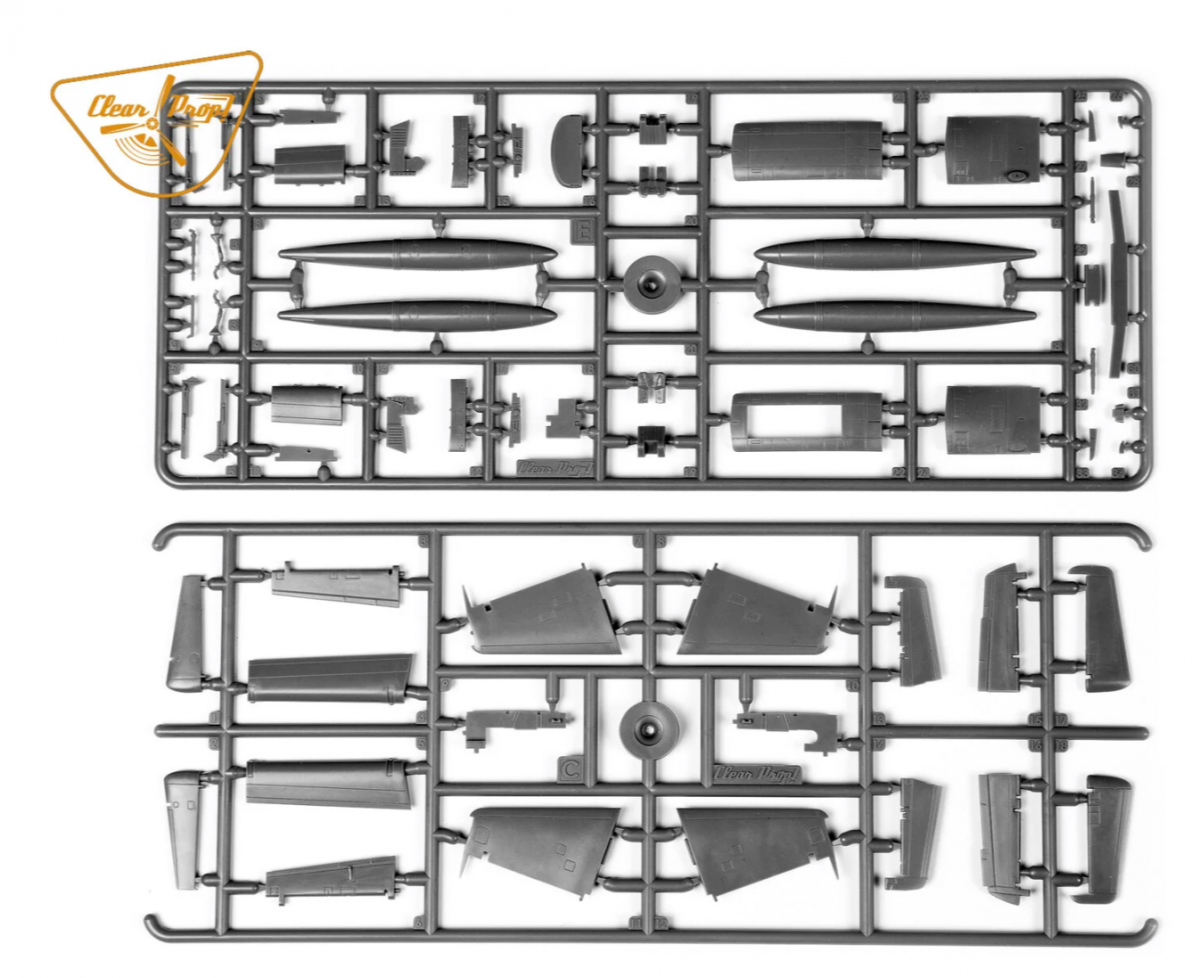 Clear Prop! CP72038 OV-1B Mohawk &amp;quot;Pilot School&amp;quot; ADVANCED KIT 1/72 – imagen 15