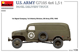 MiniArt 35405 U.S. ARMY G7105 4х4 1,5 t PANEL DELIVERY TRUCK 1/35 – imagen 6