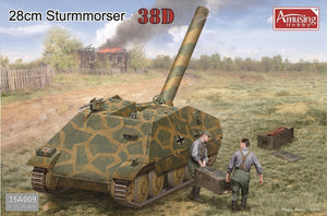 Amusing Hobby 35A009 Canon allemand de 28 cm Sturmmorser 38(D) 1/35
