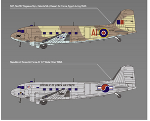 Academy 12633 USAAF C-47 Skytrain 1/144 – imagen 5