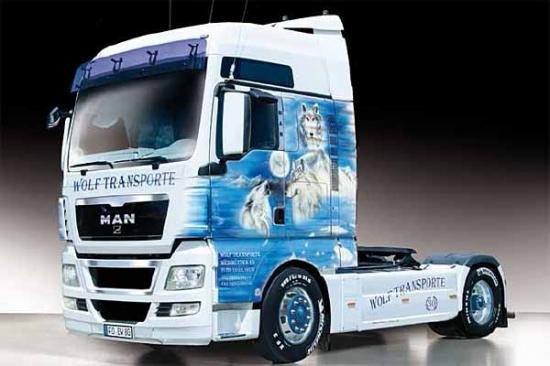 Italeri 3921 - MAN TGX XXL WOLF TRANSPORTE 1/24 – zdjęcie 2