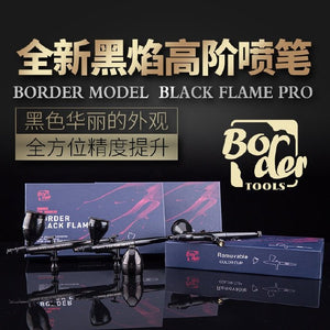Border Model BD0302 BLACK FLAME PRO 0.2 mm Airbrush – image 4